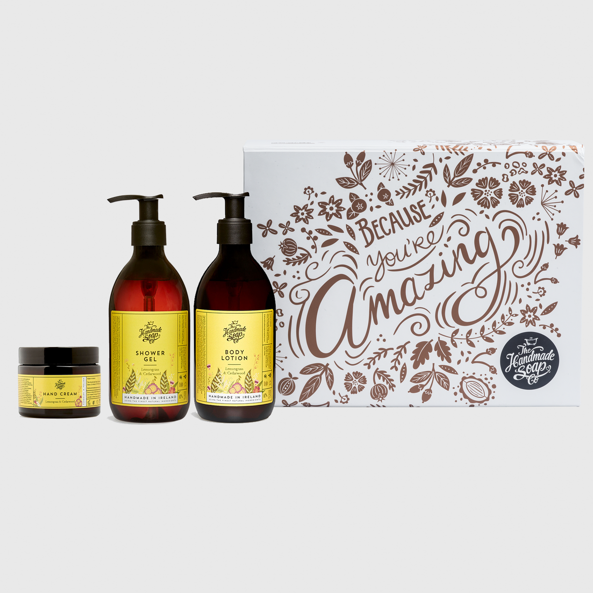 The Handmade Soap Co   Because You’re Amazing   Giftset